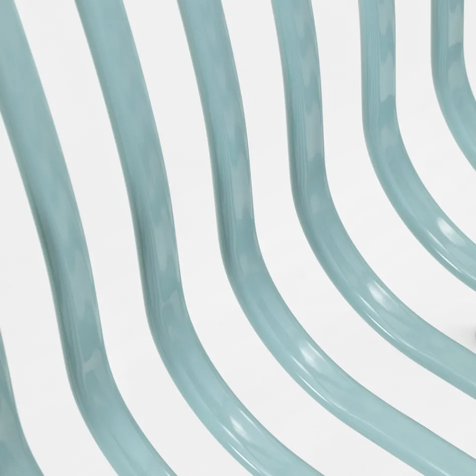 Kolltuku Metal i Kopshtit i Stavueshëm Prodhuar në Itali 2 Copë - Thjesht Viadurini