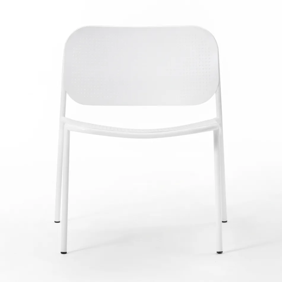 Kolltuku Kopshti në Metal të lyer Prodhuar në Itali 2 Copë - Synergy Viadurini