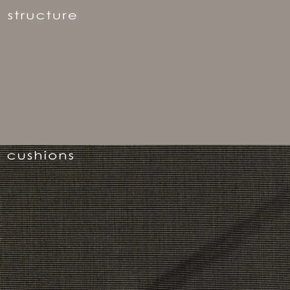 Kolltuqe Kopshti në Polietileni dhe Pëlhurë Prodhuar në Itali - Freccia Viadurini