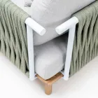 Kolltukë Tik Garden, Thurje me Litar dhe Jastëkë - Bellatrix Viadurini