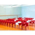 Kolltuk kopsht Pedrera Vondom në polipropilen dhe tekstil me fije qelqi Viadurini