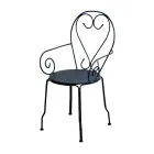 Karrige kopshti e bërë tërësisht prej metali - Arkivi Viadurini