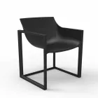 Kolltuk, kopsht dhe polipropilen dhe tekstil me fije qelqi kopsht WallStreet Vondom Viadurini