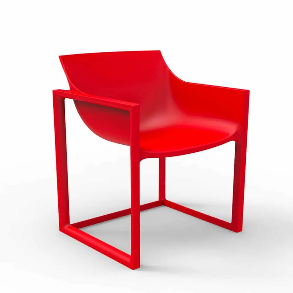 Kolltuk, kopsht dhe polipropilen dhe tekstil me fije qelqi kopsht WallStreet Vondom Viadurini