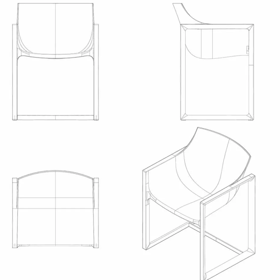 Kolltuk, kopsht dhe polipropilen dhe tekstil me fije qelqi kopsht WallStreet Vondom Viadurini