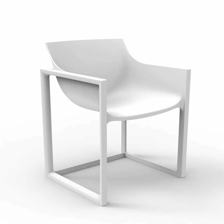 Kolltuk, kopsht dhe polipropilen dhe tekstil me fije qelqi kopsht WallStreet Vondom Viadurini