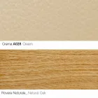 Kolltuk i dhomës së ndenjes me mbështetëse këmbësh në lëkurë dhe dru i bërë në Itali - Flutura Viadurini