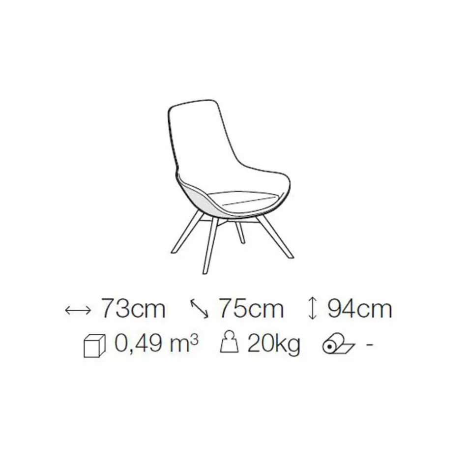 Kolltuk i dhomës së ndenjes në lëkurë dhe pëlhurë me bazë druri të prodhuar në Itali - Ama Viadurini