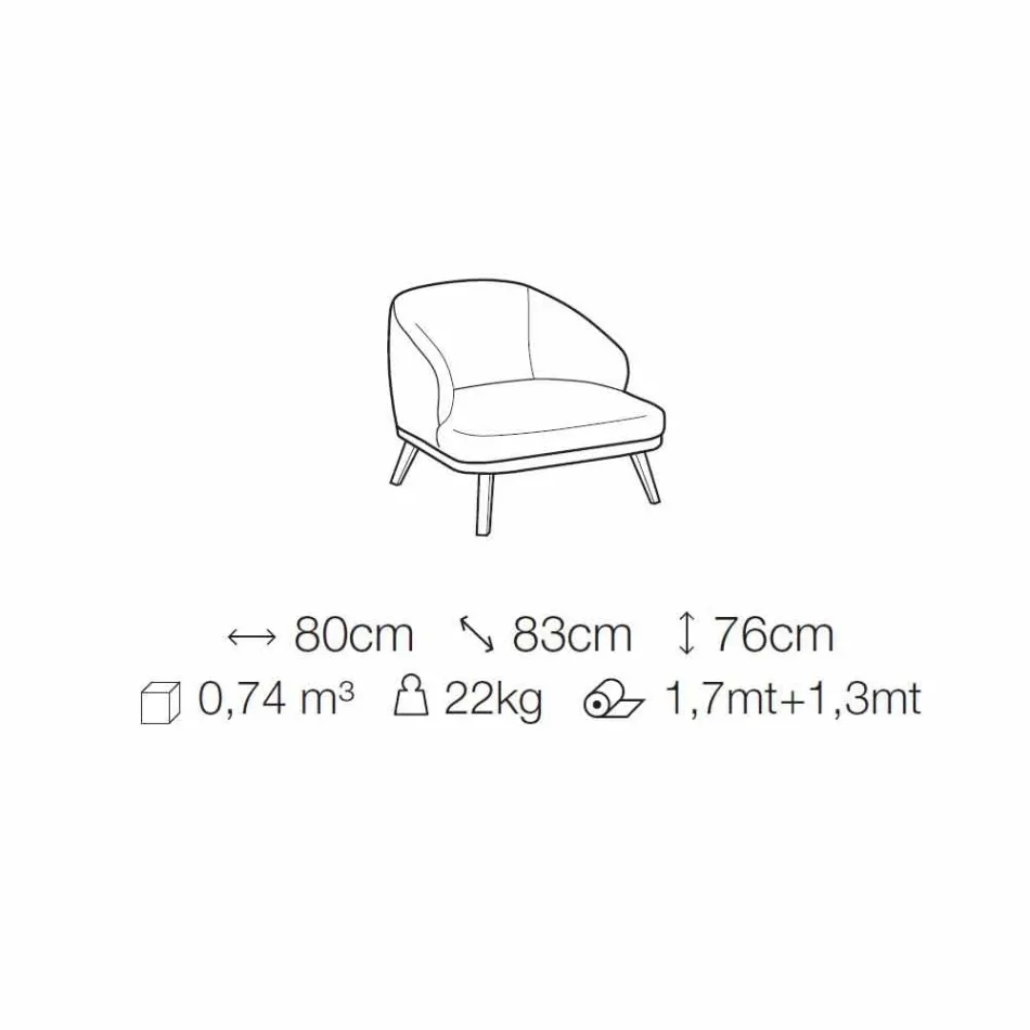 Karrige rri kot prej pëlhure me bazë druri të ngurtë prodhuar në Itali - Pepina Viadurini