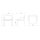 Kolltuku i Sallonit I Mbuluar me Pëlhurë Made in Italy 2 Copë - Sangria Viadurini