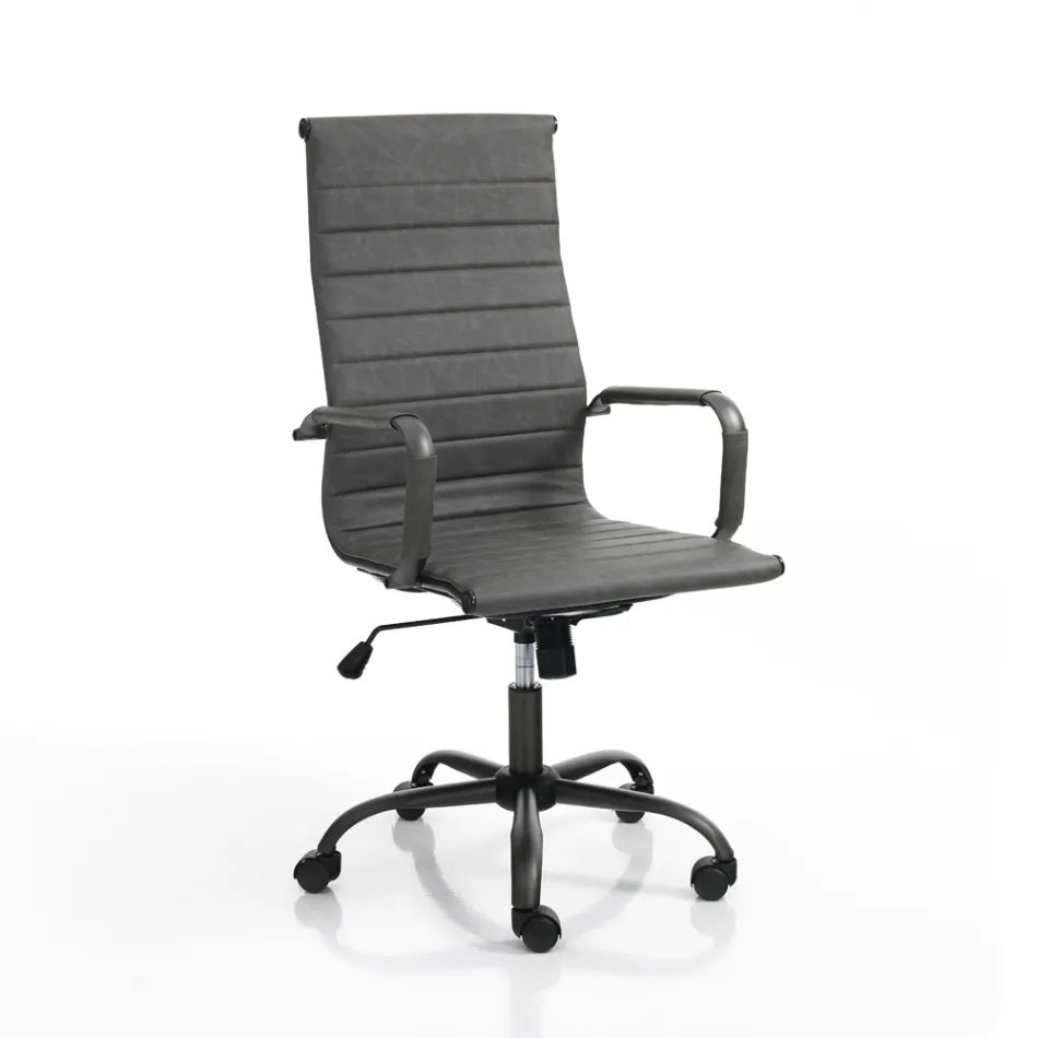 Kolltukë zyre me mbështetëse të lartë ose të ulët - Rubidio Viadurini