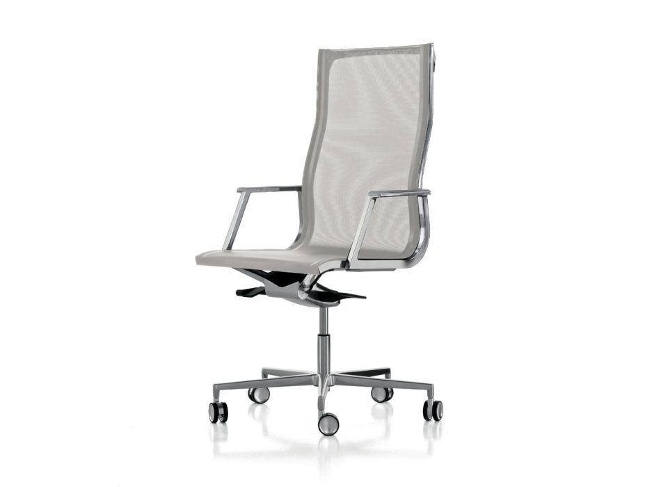 Kolltukë zyre me dizajn modern ergonomik me mbështetëse krahësh Nulite Luxy Viadurini