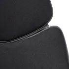 Karrige e rregullueshme rrotulluese e zyrës në çelik dhe poliestër - Luigio Viadurini