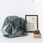 Kolltuk dizajni bashkëkohor në plexiglass fumé Paris, bërë në Itali Viadurini