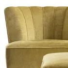 Dizajn kolltuk në pëlhurë të mbushur Grilli Kipling të bëra në Itali Viadurini