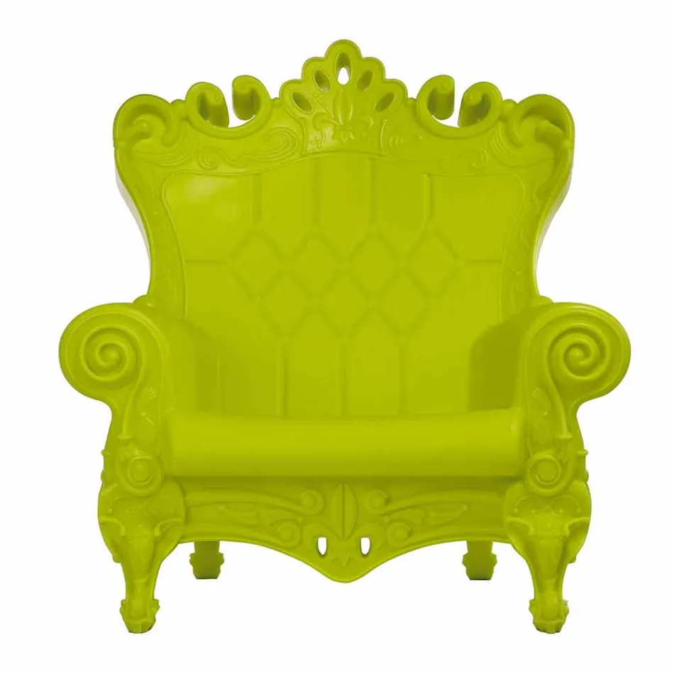 Kolltuk elegant elegant Slide Queen Of Love polietileni prodhuar në Itali Viadurini