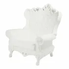 Kolltuk elegant elegant Slide Queen Of Love polietileni prodhuar në Itali Viadurini