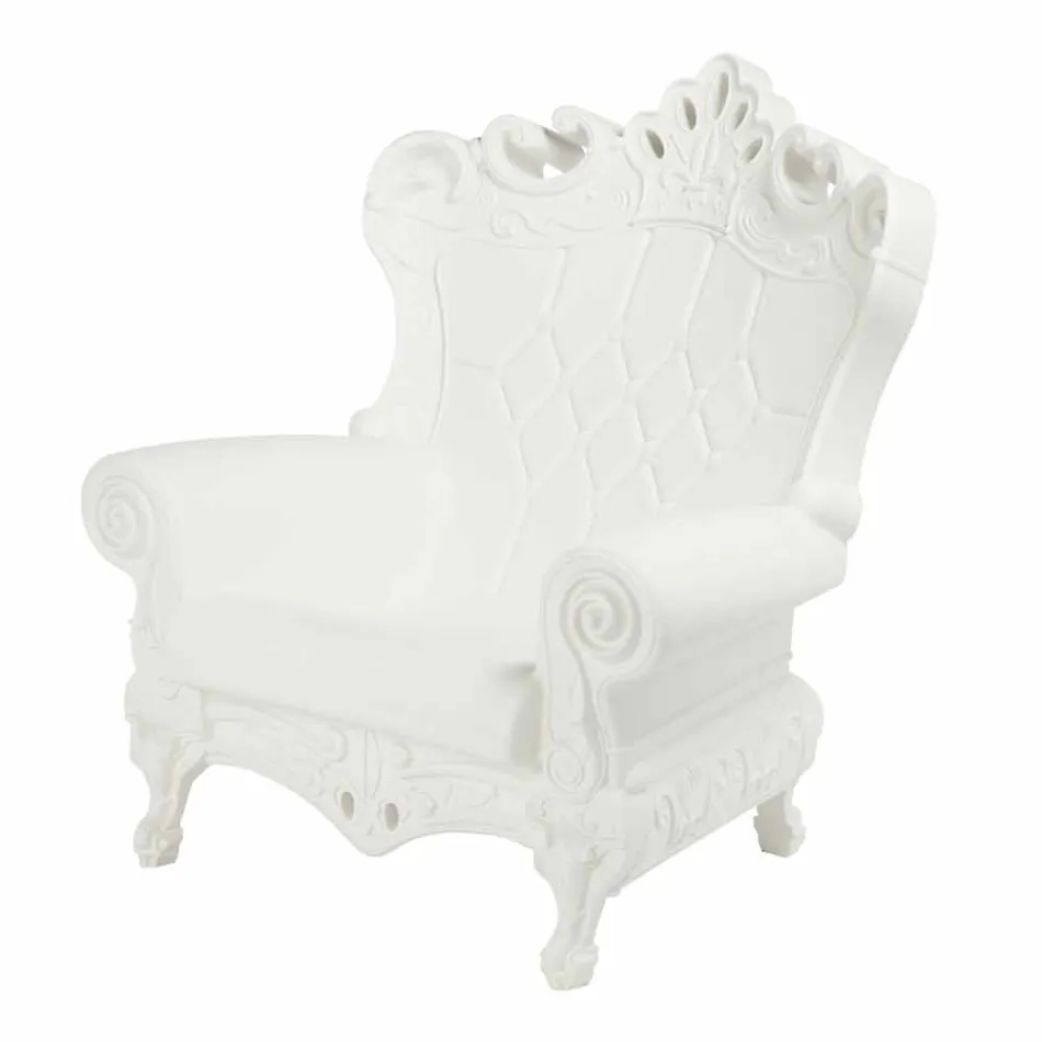 Kolltuk elegant elegant Slide Queen Of Love polietileni prodhuar në Itali Viadurini