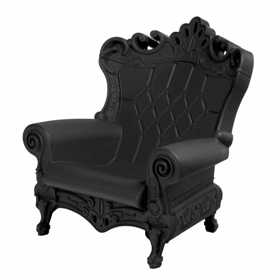 Kolltuk elegant elegant Slide Queen Of Love polietileni prodhuar në Itali Viadurini