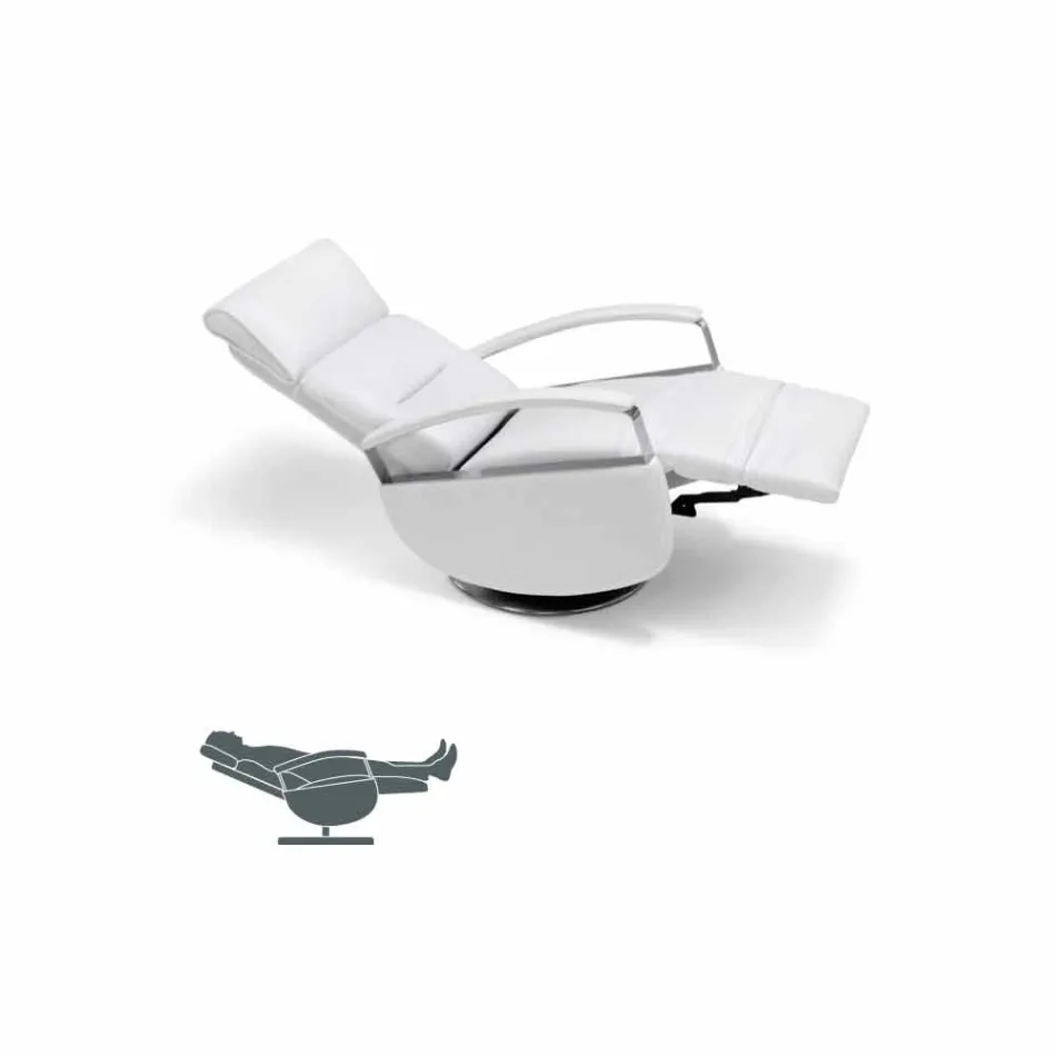 Kolltuk me rrotullim me 2 motor me dizajn modern prodhuar në Itali Cassia Viadurini