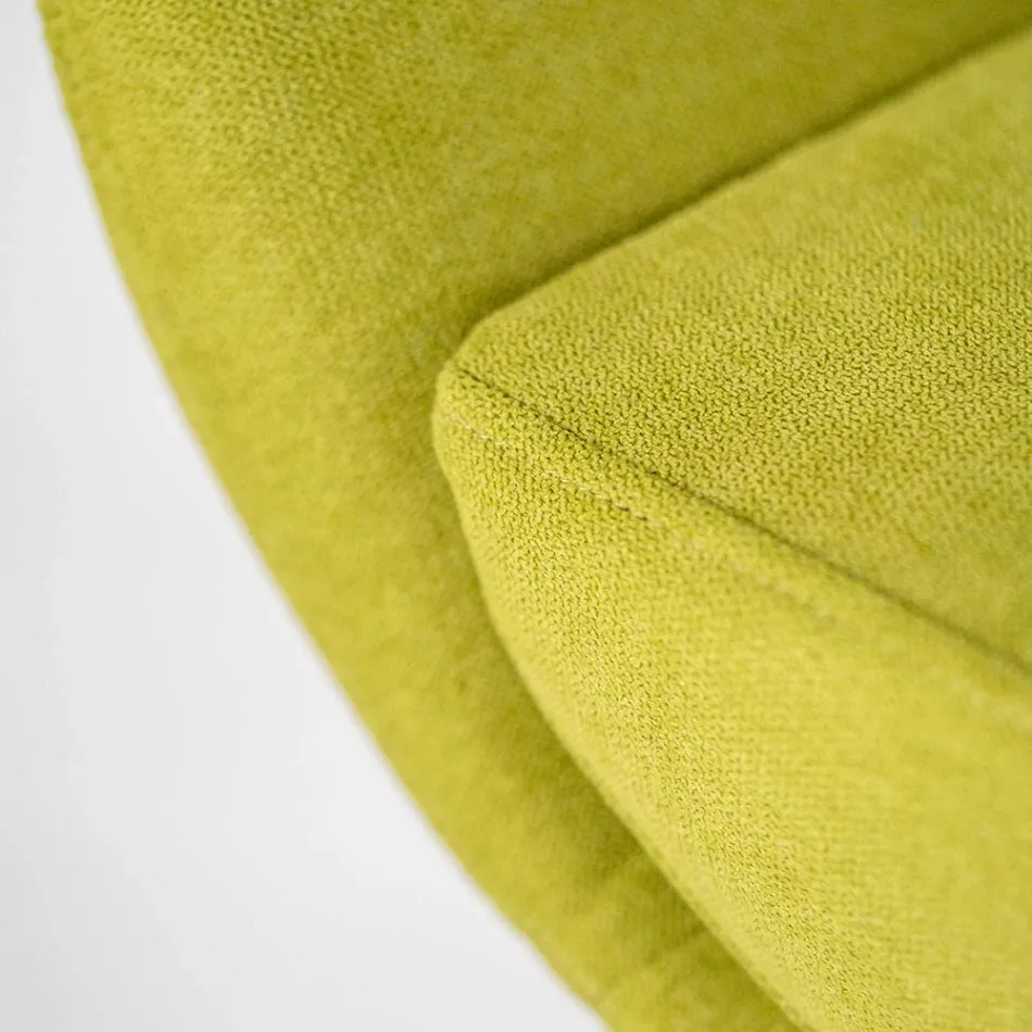 Kolltukë rrotulluese me bazë metalike dhe sedilje prej pëlhure - Sereno Viadurini