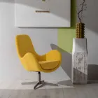 Kolltukë rrotulluese me bazë metalike dhe sedilje prej pëlhure - Sereno Viadurini