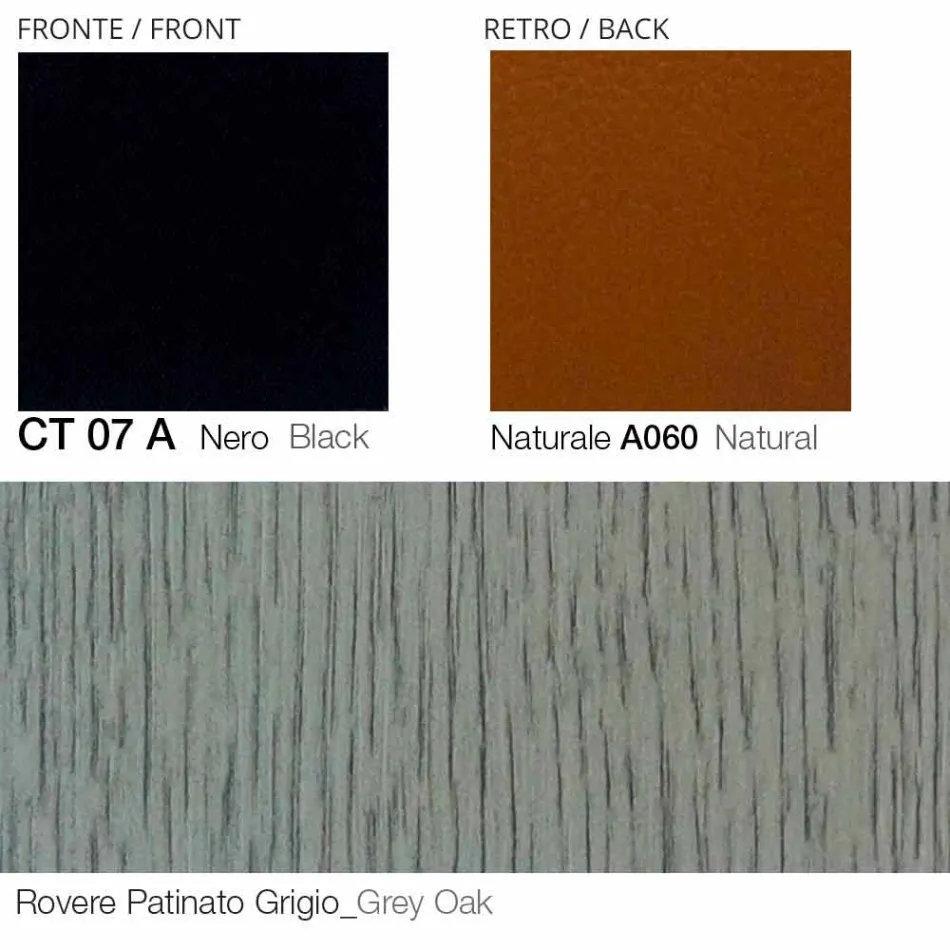 Kolltuk lëkure rrotullues me bazë druri të prodhuar në Itali - Flutura Viadurini