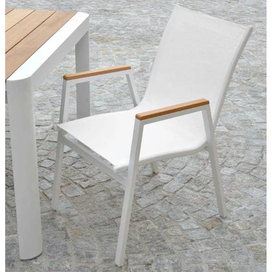 Kolltukë Alumini dhe Tekstile me Mbështetëse Polywood - Ditari Viadurini