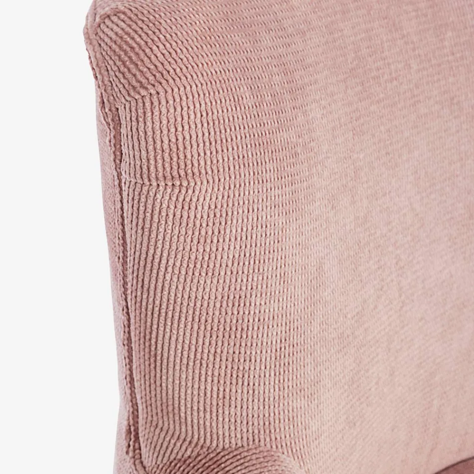 Kolltuk me dru pishe dhe sedilje me efekt kadifeje Koste 4 Finish - Molly Viadurini