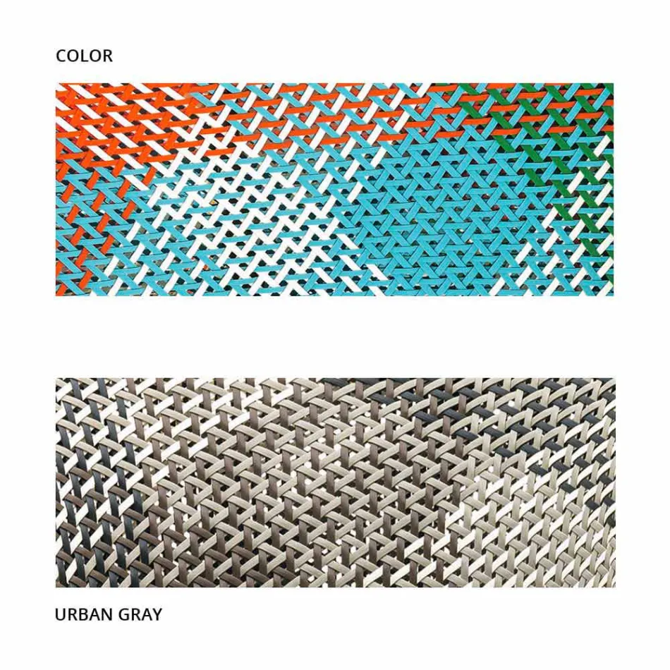 Kolltuk i jashtëm i veshur me susta, me fije sintetike - Maat nga Varaschin Viadurini