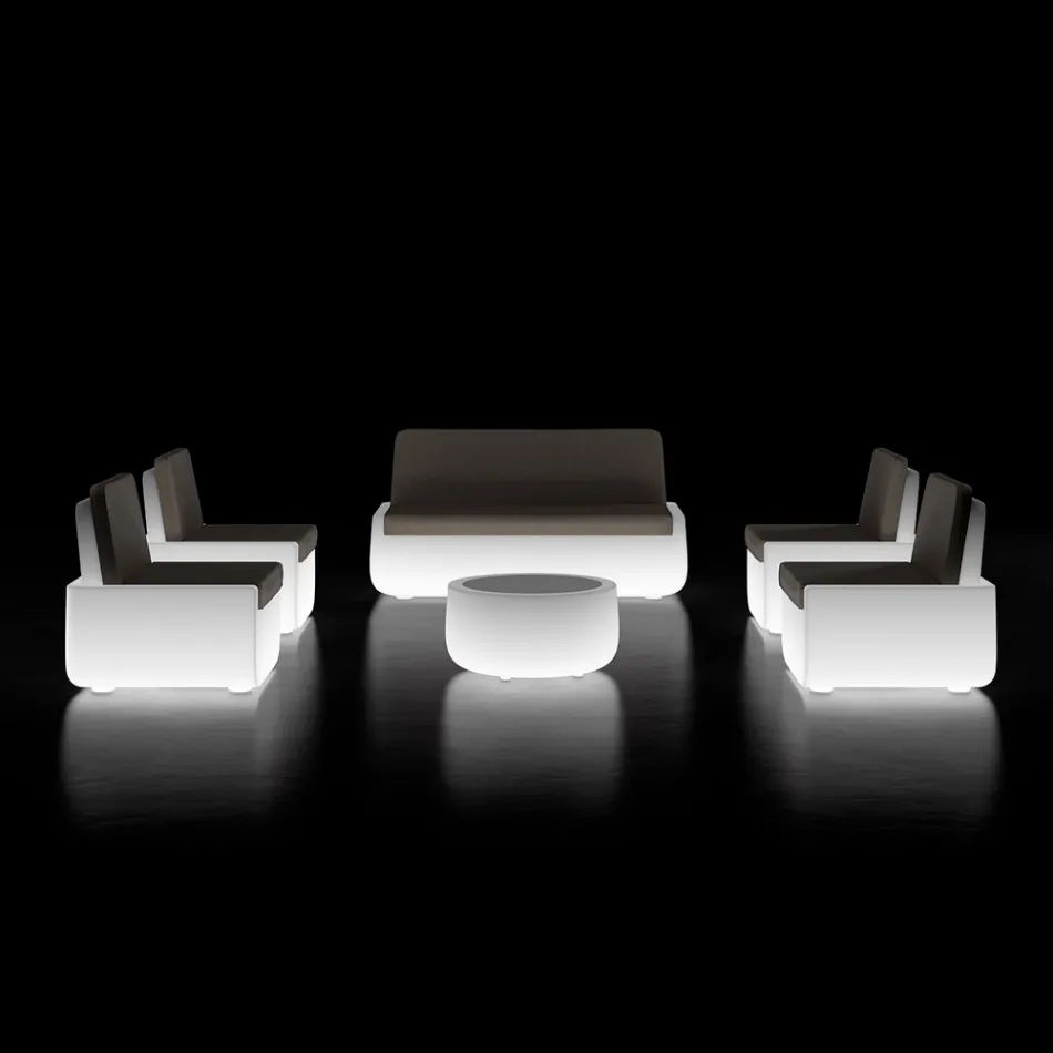 Kolltukë e ndritur e jashtme në polietileni me jastëk Prodhuar në Itali - Belida Viadurini