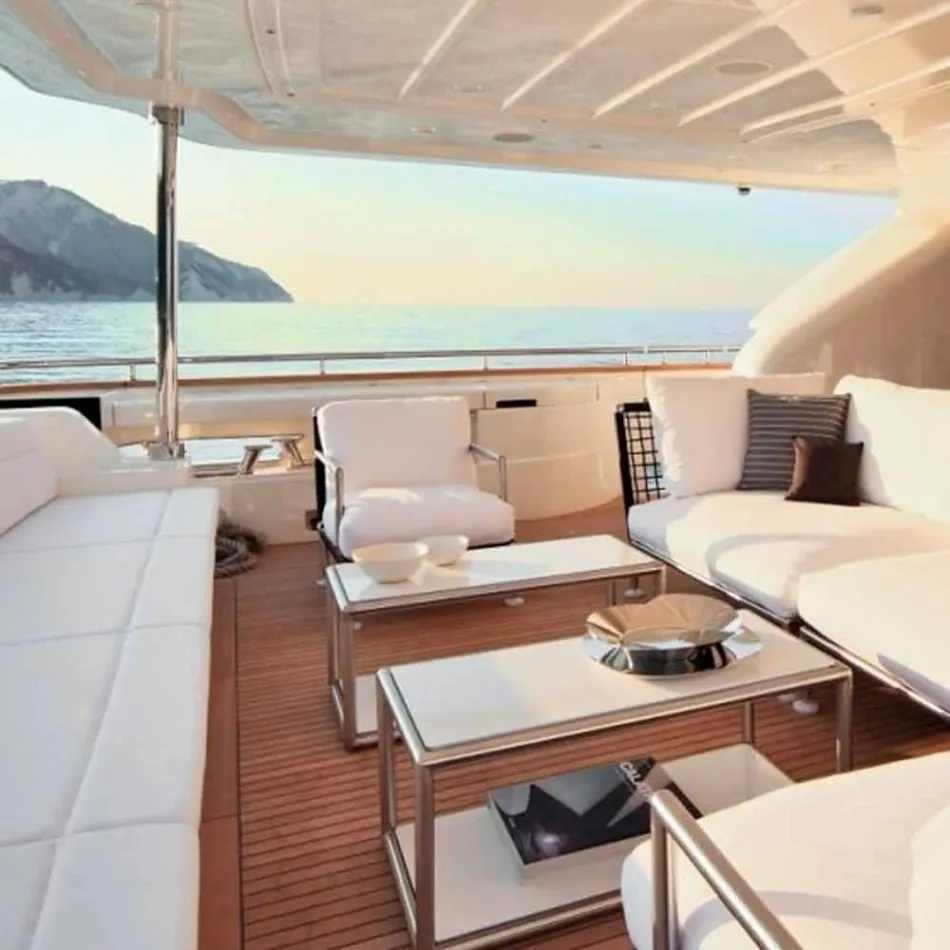 Kolltuk me Dizajn Modern në Çelik dhe PVC të Zezë ose të Bardhë për Jashtë - Ontario2 Viadurini