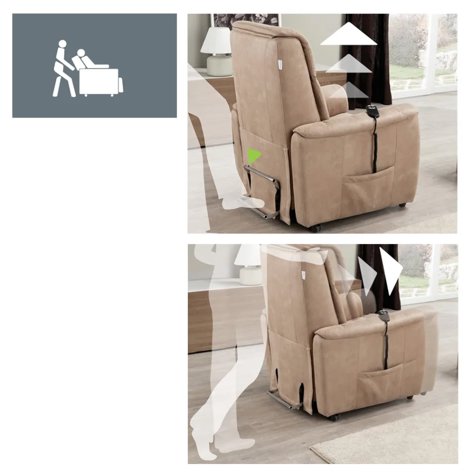 Karrige ngritëse me motor Via Venezia me dy motorë Viadurini