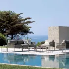 Kolltukë në natyrë nga çeliku dhe litar i galvanizuar me jastëkë Prodhuar në Itali - Helga Viadurini