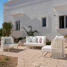 Kolltuk i jashtëm në litarë alumini dhe dizajni luksoz 3 përfundime - Julie Viadurini