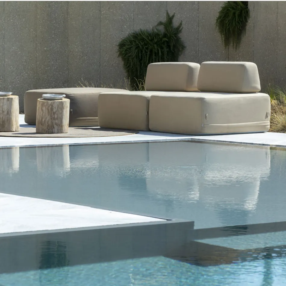 Kolltukë Sheshi i Jashtëm i Mbuluar me Pëlhurë Prodhuar në Itali - Lilium Viadurini