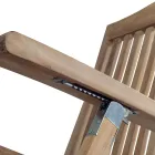 Kolltuku i shtrirë i Kopshtit Nga Druri Tik - Jade Viadurini