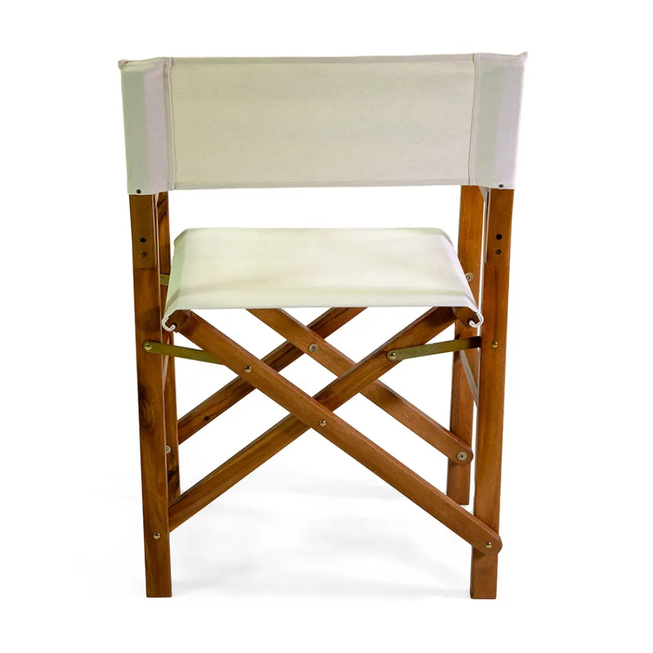 Karrige Drejtorie me Dru Akacie me vaj Ngjyrë Natyrale - Teknike Viadurini