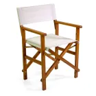 Karrige Drejtorie me Dru Akacie me vaj Ngjyrë Natyrale - Teknike Viadurini