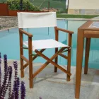 Karrige Drejtorie me Dru Akacie me vaj Ngjyrë Natyrale - Teknike Viadurini