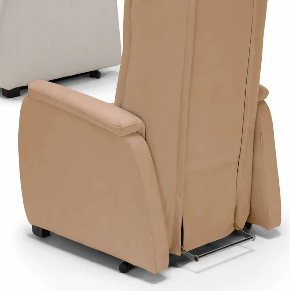 Kolltuk relaksues me dizajn trëndafili me 2 motorë, prodhuar në Itali Viadurini