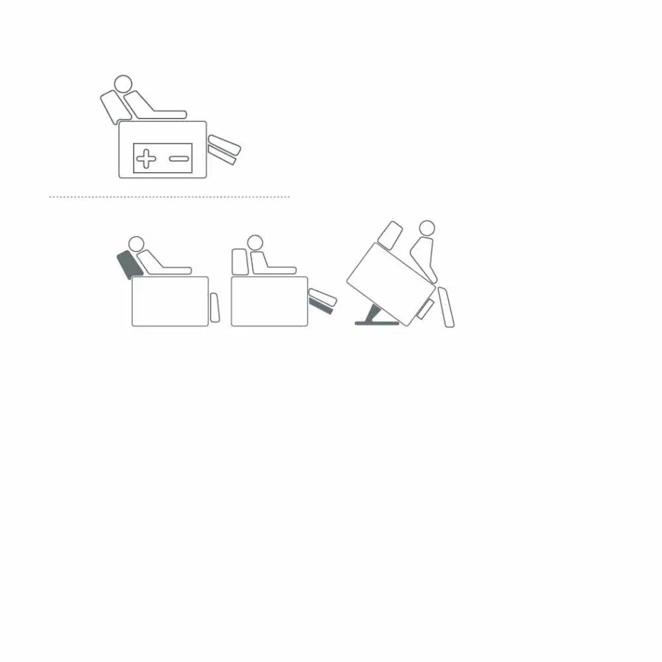 Kolltuk relaksues me dizajn trëndafili me 2 motorë, prodhuar në Itali Viadurini