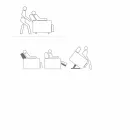 Kolltuk relaksues me dizajn trëndafili me 2 motorë, prodhuar në Itali Viadurini