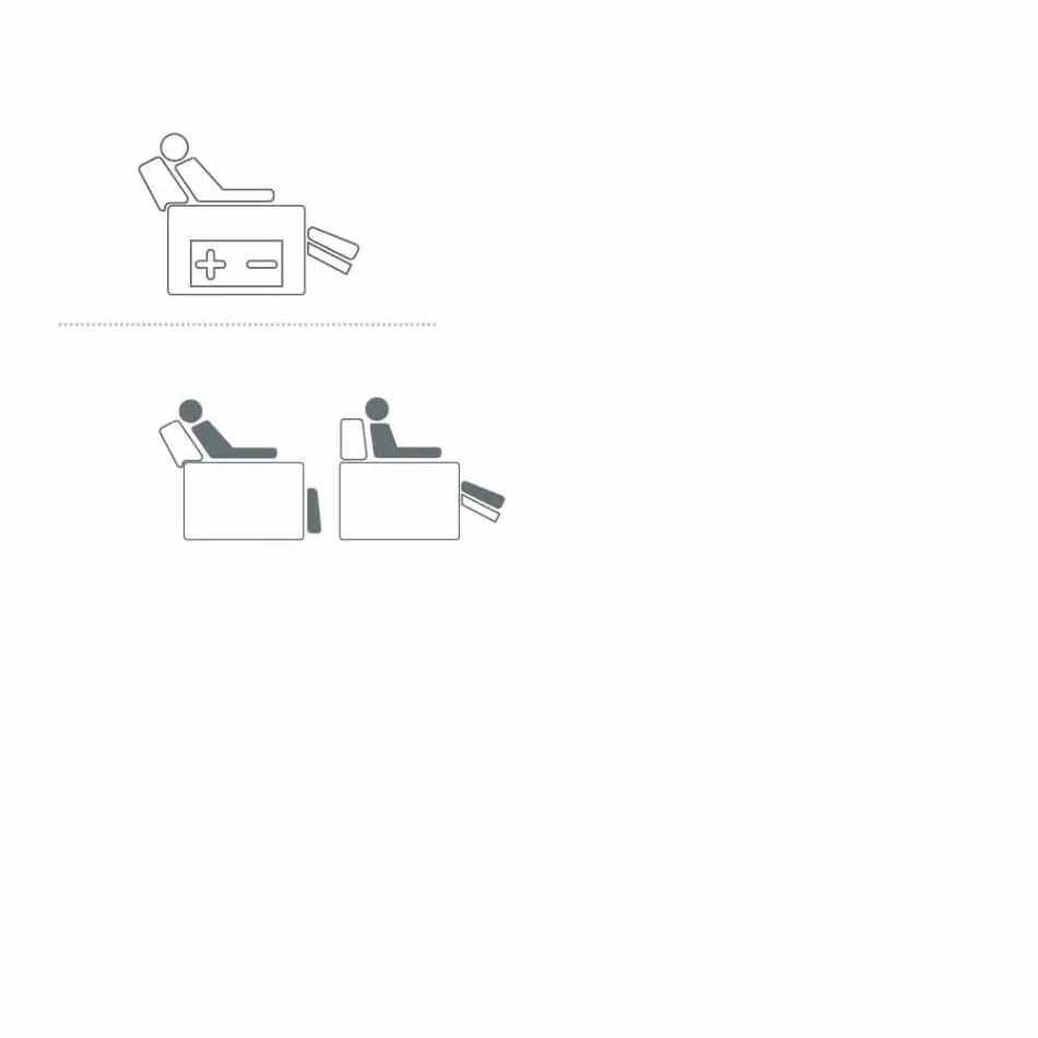 Kolltuk relaksues i motorizuar me motor 2 motorë të prodhuar në Itali dizajn Bao Viadurini