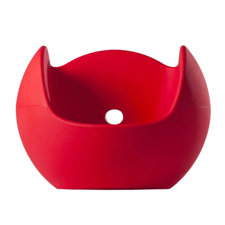 Kolltuk lëkundës me formë të rrumbullakët Dizajn me ngjyra Slide Blos i bërë në Itali Viadurini