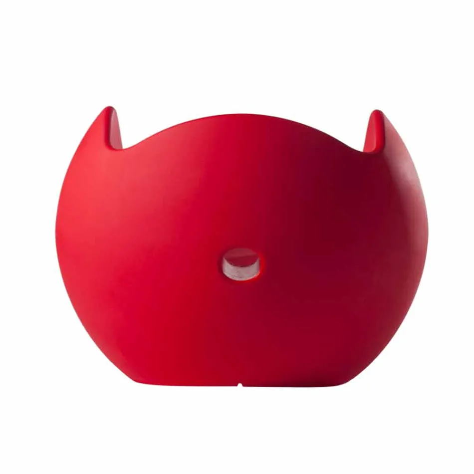 Kolltuk lëkundës me formë të rrumbullakët Dizajn me ngjyra Slide Blos i bërë në Itali Viadurini