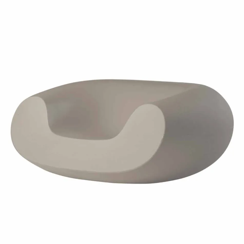 Kolltuk me rrumbullakët me ngjyra Slide Chubby model modern i prodhuar në Itali Viadurini