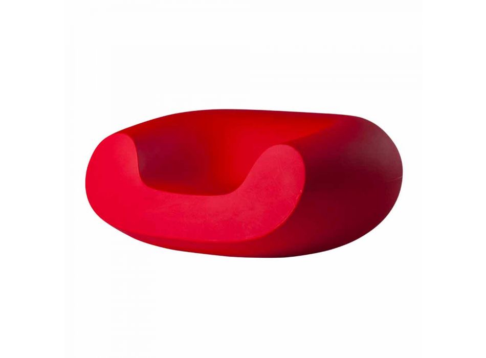 Kolltuk me rrumbullakët me ngjyra Slide Chubby model modern i prodhuar në Itali Viadurini