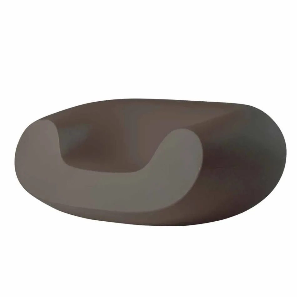 Kolltuk me rrumbullakët me ngjyra Slide Chubby model modern i prodhuar në Itali Viadurini