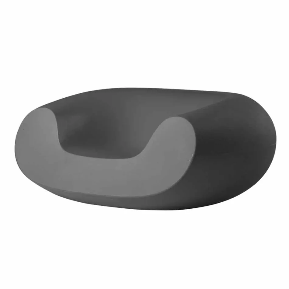 Kolltuk me rrumbullakët me ngjyra Slide Chubby model modern i prodhuar në Itali Viadurini